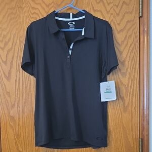 Oakley Black Performance Polo Shirt